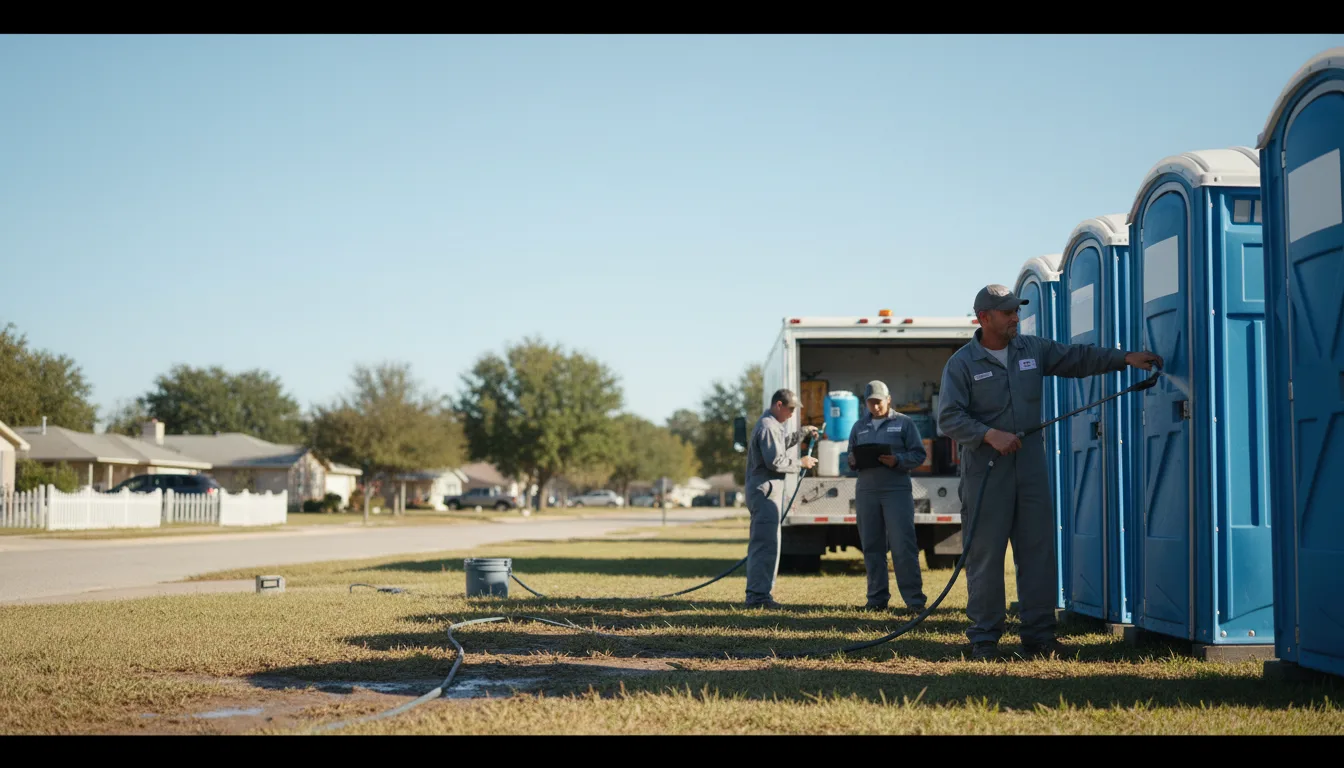 Long-Term Portable Toilet Rental in Whitesburg, GA near me